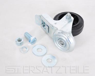 Stahlblech-Lenkrolle stop-fix 80 mm