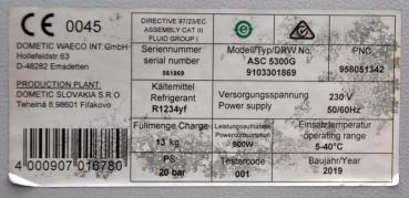 Waeco ASC 5300 G Klimaservicegerät R1234YF Servicegerät Klimaservice AirCon