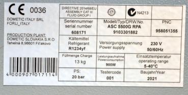 Waeco ASC 5500 G RPA Klimaservicegerät R1234YF VAS 581 001 Klimaanlage Analyse