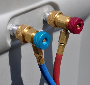 Waeco ASC 5500 RPA R1234YF Klimaservicegerät VAS 581 001 Servicegerät Analyse