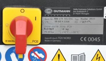 Klimaservicegerät HELLA GUTMANN HUSKY 3500 R1234yf Klima Wartung Aircondition