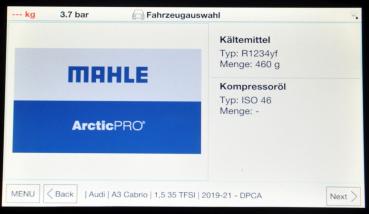 Mahle ACX450 Klimaservicegerät R1234yf Klimaanlagen-Servicegerät