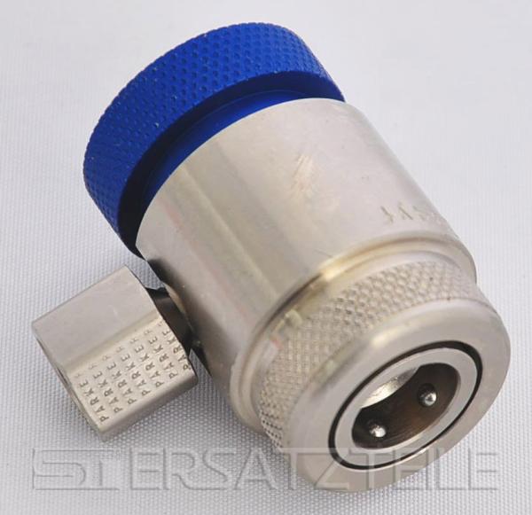 Filling adapter R1234yf – low pressure ( blue )