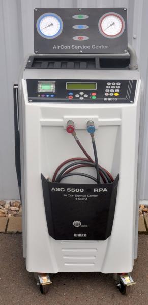 Waeco ASC 5500 RPA R1234YF Klimaservicegerät VAS 581 001 Servicegerät Analyse