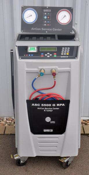 Klimaservicegerät Waeco ASC 5500 RPA VAS 581 001 R1234YF Service Klimaanlage