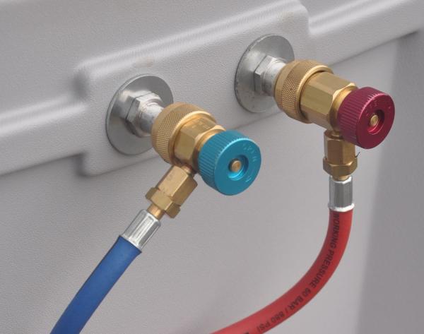 Klimaservicegerät Waeco ASC 5500 RPA VAS 581 001 R1234YF Service Klimaanlage