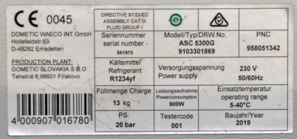 Waeco ASC 5300 G R1234YF Klimaservicegerät Servicegerät Klimaservice AirCon