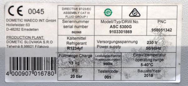 Klimaservicegerät Waeco ASC 5300 G R1234YF Servicegerät Klimaservice AirCon