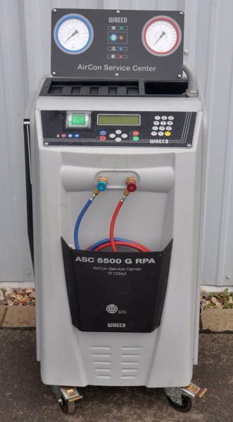 Waeco ASC 5500 RPA R1234YF Klimaservicegerät VAS 581 001 Servicegerät Analyse