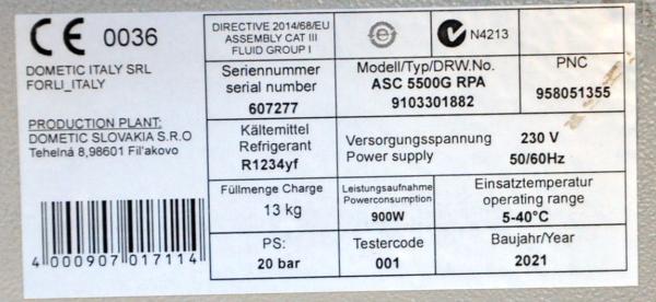 Klimaservicegerät Waeco ASC 5300 G R1234YF Servicegerät Klimaservice AirCon