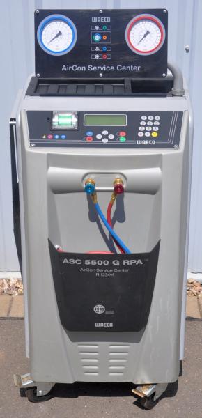Waeco ASC 5500 RPA R1234YF Klimaservicegerät VAS 581 001 Servicegerät Analyse