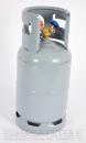 Kältemittel-Recycling-flasche 12,5 Liter mit Doppel-Ventilanschluss